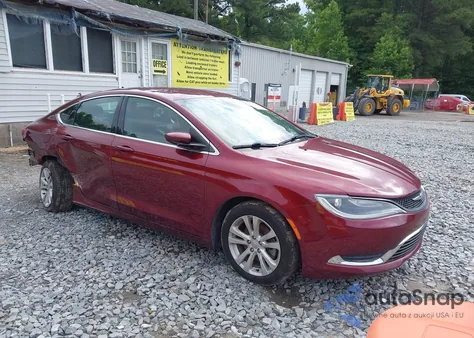 2015 Chrysler 200 Limited from USA, damaged, VIN 1C3CCCABXFN601082